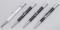 Aluminum metal crystal gem ballpoint pen B170C