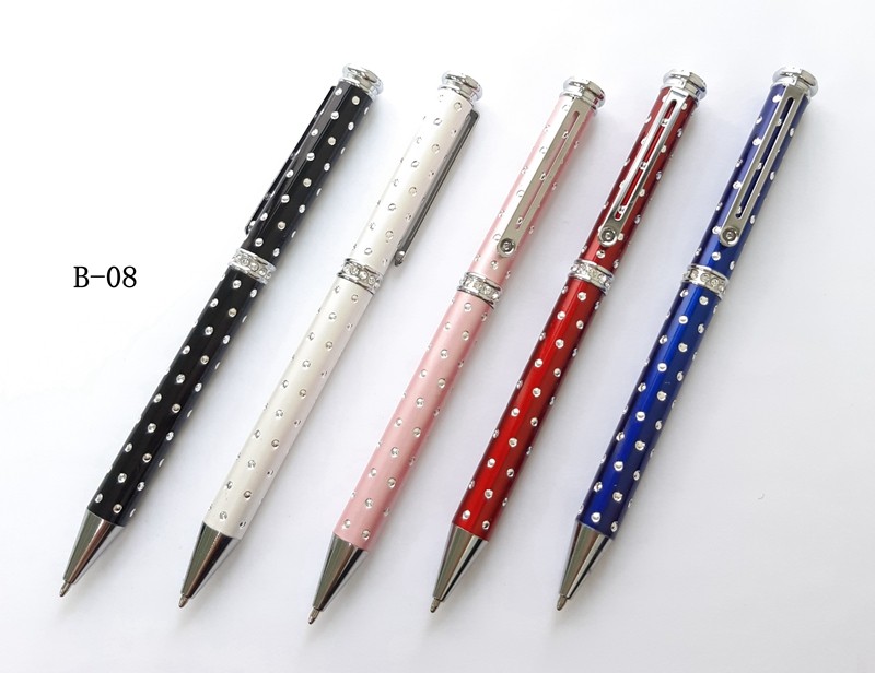 Star pen Eye catching and stylish crystal ball point pen