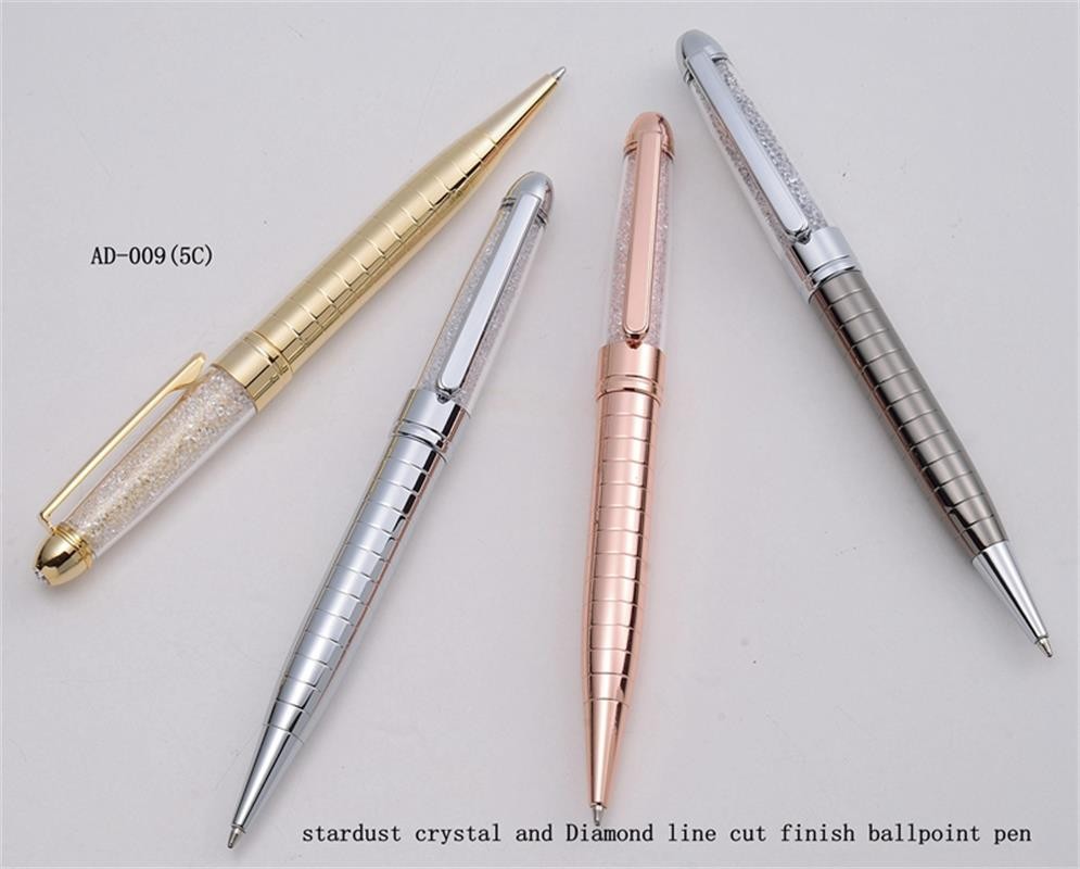 Crystal Full of Exquisite Transparent Crystal Pen AD-009(5C)