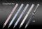 Pearly Frosted Diamond Luxury Water Casting Ball Pen B-08LP